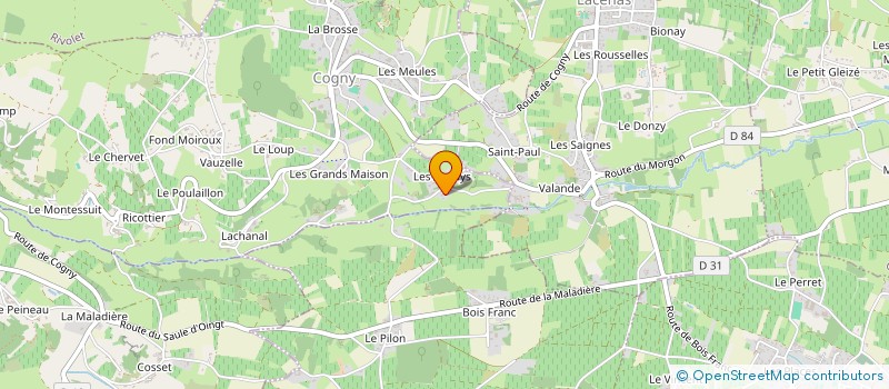 localisation de l'entreprise 915 160 055   CHARLIEU