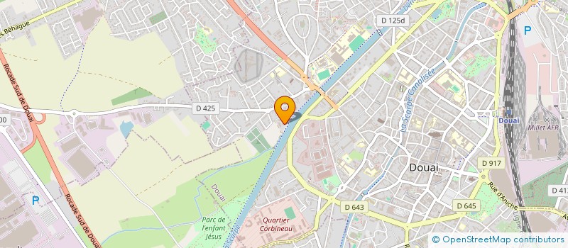 localisation de l'entreprise 915 160 386 à DOUAI
