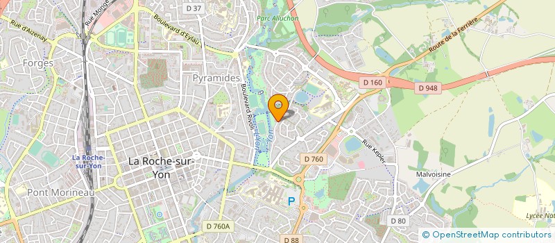 localisation de l'entreprise 915 160 402   LA ROCHE-SUR-YON