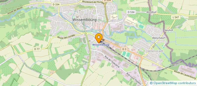 localisation de l'entreprise 915 161 079   STRASBOURG