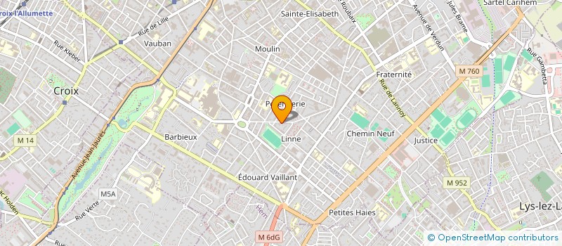 localisation de l'entreprise 915 170 898 à ROUBAIX
