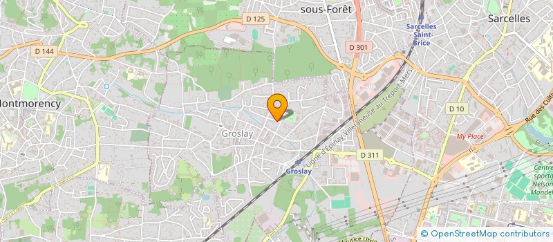 localisation de l'entreprise 915 171 755   MONTMORENCY