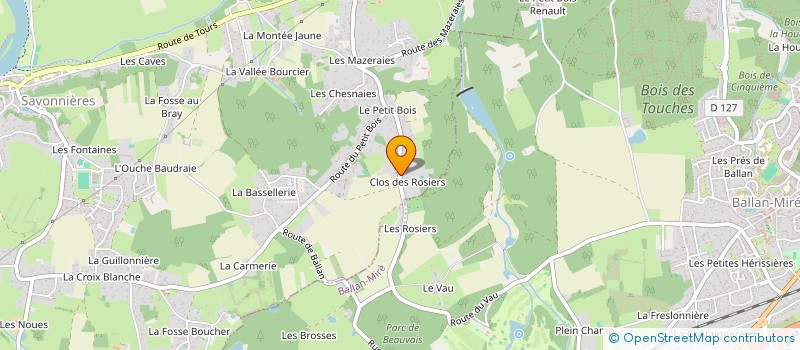 localisation de l'entreprise 915 184 360   SAVONNIERES