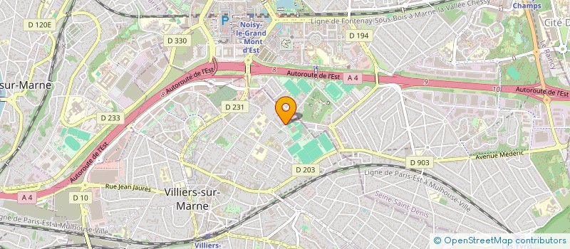 localisation de l'entreprise 915 197 875   NOISY-LE-GRAND