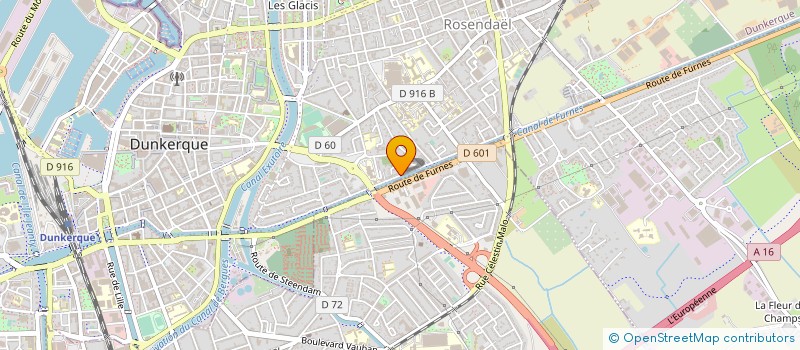 localisation de l'entreprise 915 200 729  à DUNKERQUE