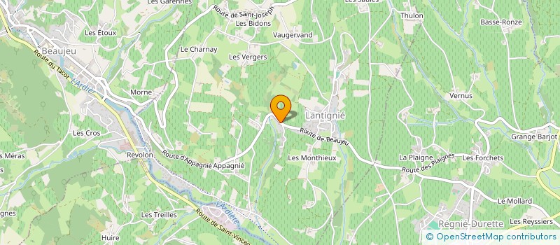 localisation de l'entreprise 915 210 231   LANTIGNIE