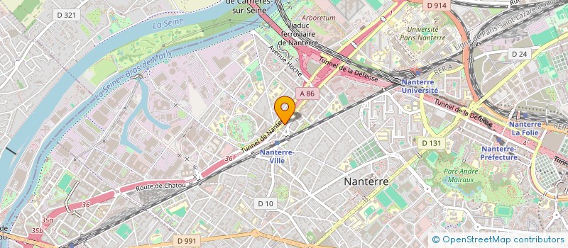 localisation de l'entreprise 915 214 381   NANTERRE