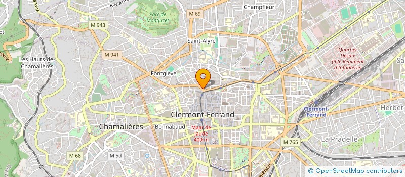 localisation de l'entreprise 915 227 151   CLERMONT-FERRAND