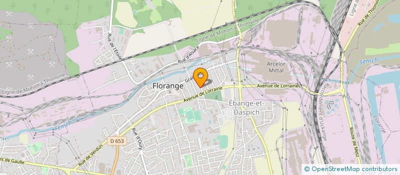 localisation de l'entreprise 915 233 415   FLORANGE