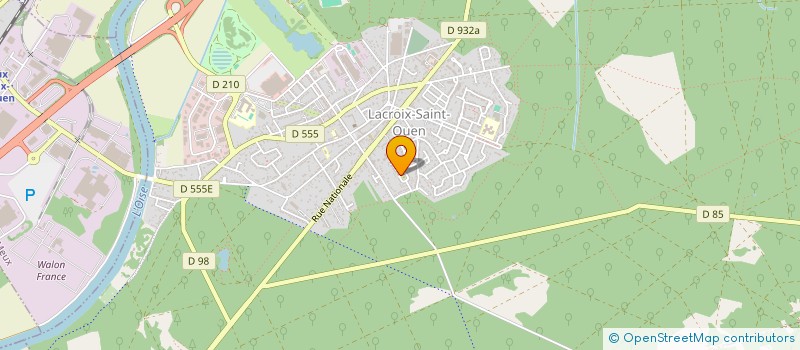 localisation de l'entreprise 915 234 504   LACROIX-SAINT-OUEN