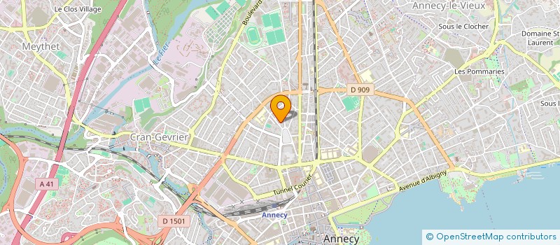 localisation de l'entreprise 915 243 737   ANNECY