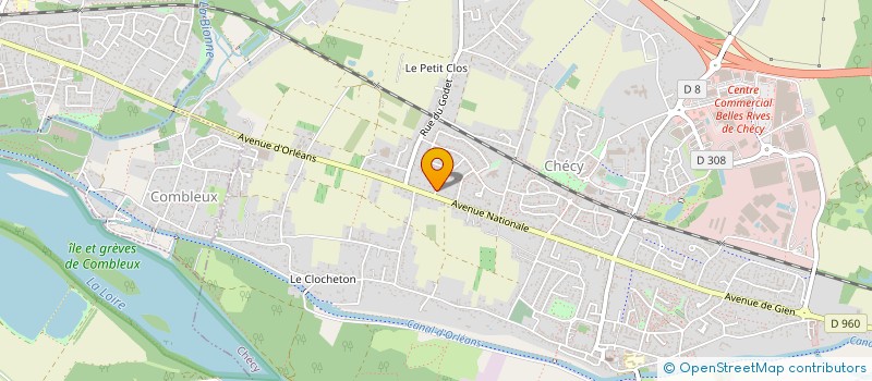 localisation de l'entreprise 915 268 957   CHECY