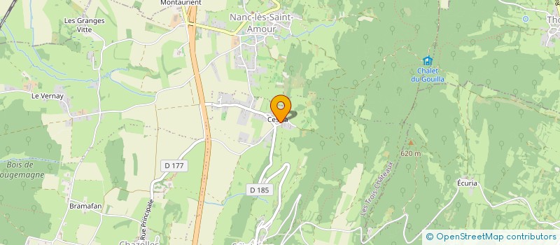 localisation de l'entreprise 915 273 320   LES TROIS-CHATEAUX