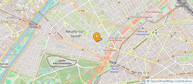 localisation de l'entreprise 915 281 257  à LEVALLOIS-PERRET