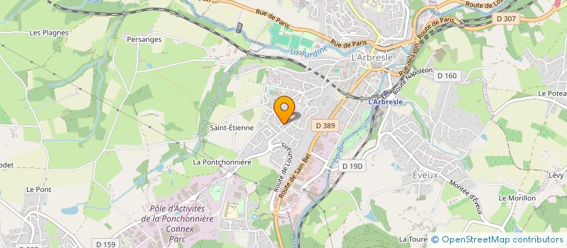 localisation de l'entreprise 915 296 412   L'ARBRESLE