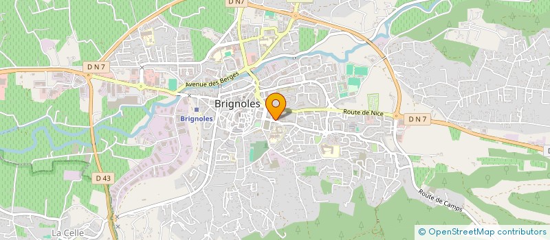 localisation de l'entreprise 915 297 196 à BRIGNOLES