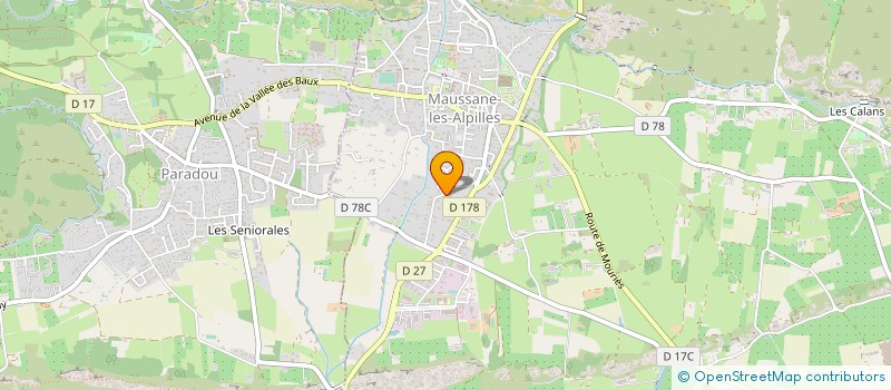 localisation de l'entreprise 915 299 424   MAUSSANE-LES-ALPILLES
