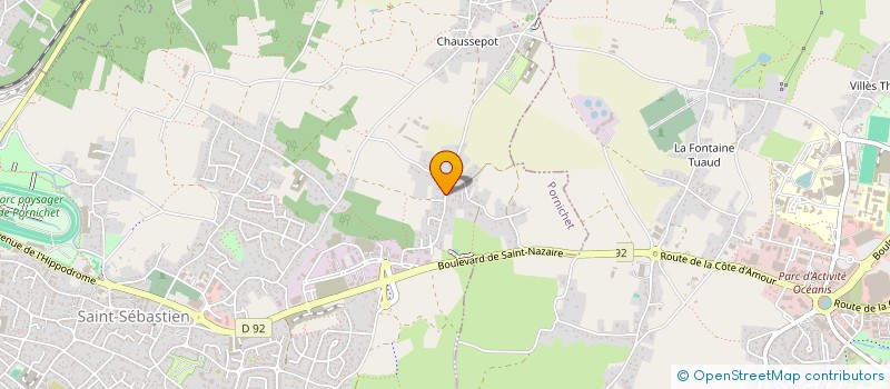 localisation de l'entreprise 915 304 620  à PORNICHET