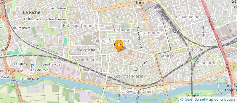 localisation de l'entreprise 915 317 184   TOURS