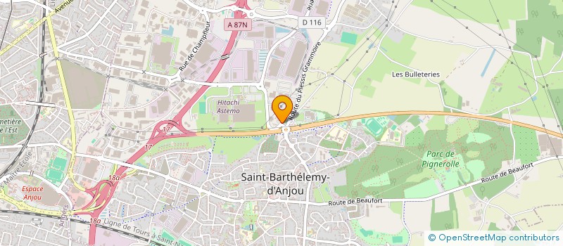 localisation de l'entreprise 915 329 635   SAINT-BARTHELEMY-D ANJOU