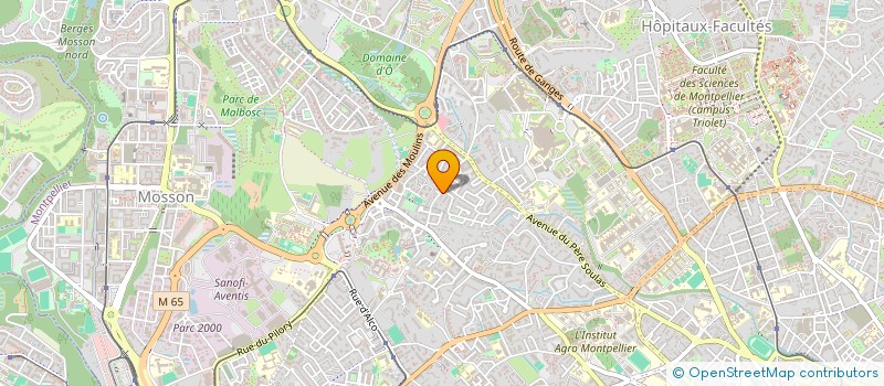localisation de l'entreprise 915 331 144 à MONTPELLIER