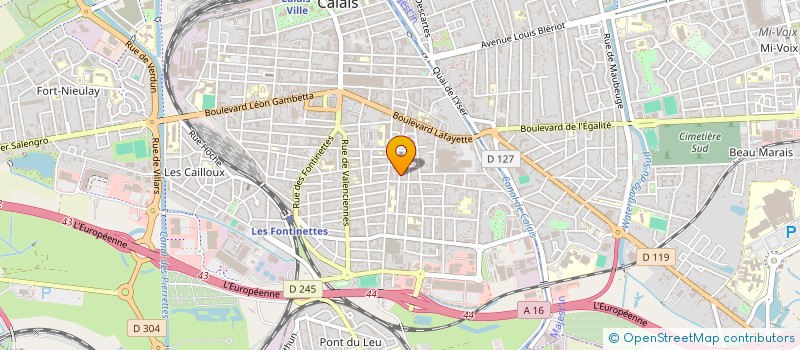 localisation de l'entreprise 915 332 092 à CALAIS
