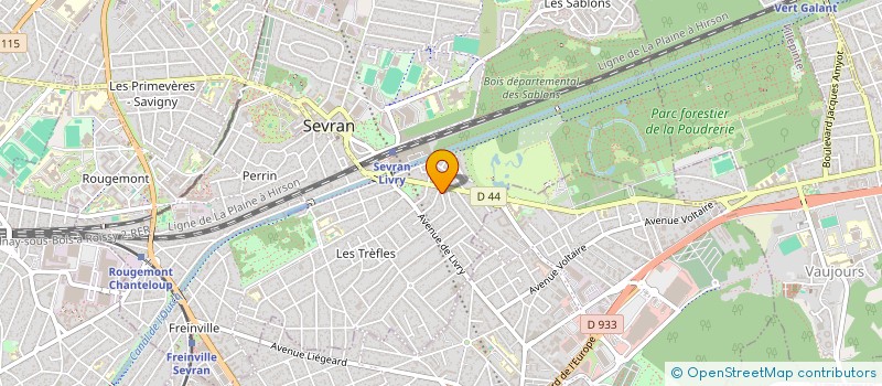 localisation de l'entreprise 915 333 116  à SEVRAN