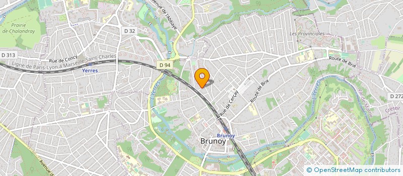 localisation de l'entreprise 915 338 131 à BRUNOY