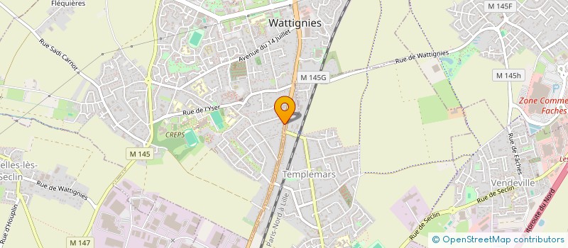 localisation de l'entreprise 915 374 094   WATTIGNIES