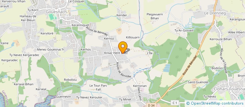 localisation de l'entreprise 915 382 709   GOUESNACH