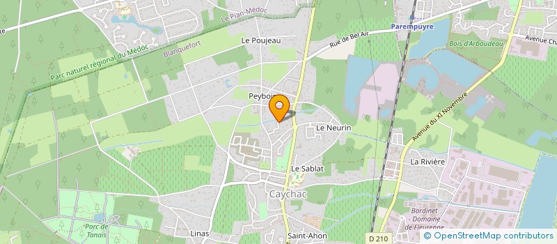 localisation de l'entreprise 915 385 710  à BLANQUEFORT