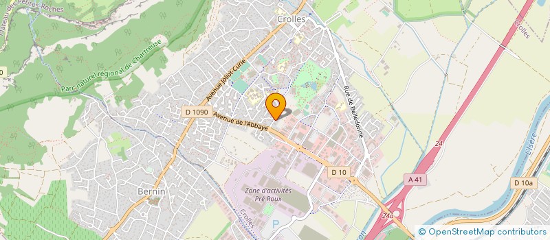 localisation de l'entreprise 915 391 734   TENCIN