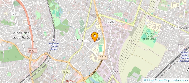 localisation de l'entreprise 915 394 985   SARCELLES