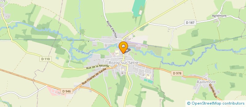 localisation de l'entreprise 917 385 544   LIESSE-NOTRE-DAME