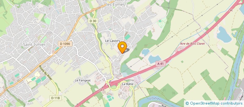 localisation de l'entreprise 917 389 975   SAINT-NAZAIRE-LES-EYMES