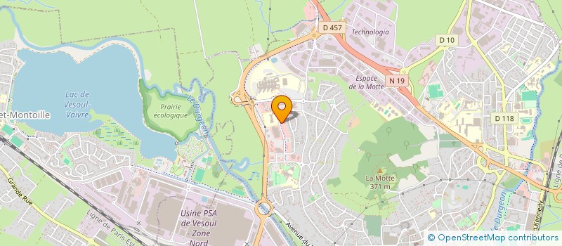 localisation de l'entreprise 917 390 445   VESOUL