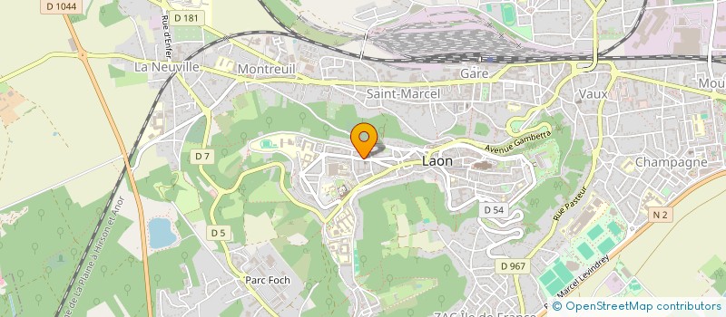 localisation de l'entreprise 917 395 824 à LAON