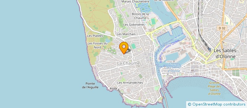 localisation de l'entreprise 917 398 901 à LES SABLES-D'OLONNE
