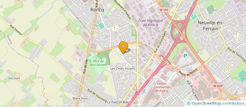localisation de l'entreprise 917 406 498   RONCQ