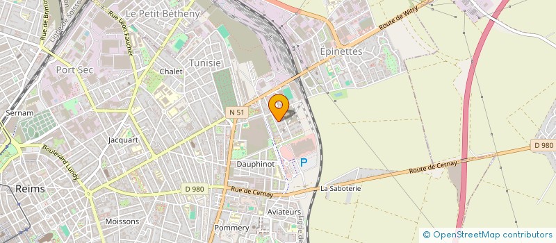 localisation de l'entreprise 917 408 163 à LE BLANC-MESNIL