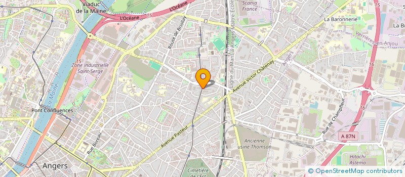 localisation de l'entreprise 917 435 505  à ANGERS