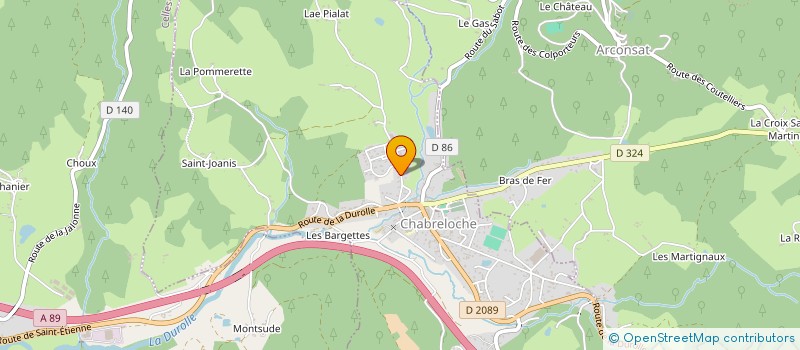 localisation de l'entreprise 917 444 945   CHABRELOCHE