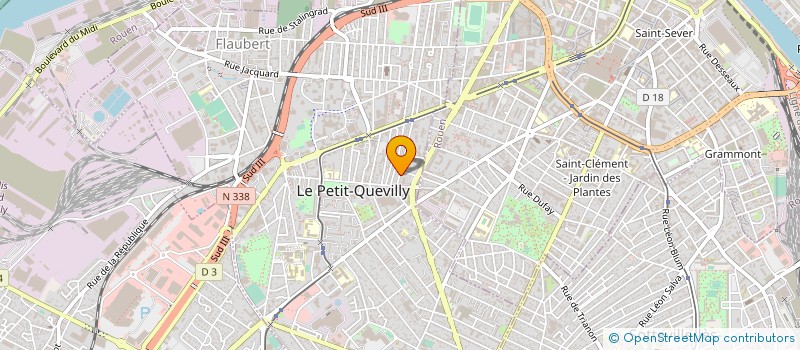 localisation de l'entreprise 917 447 740   LE PETIT-QUEVILLY