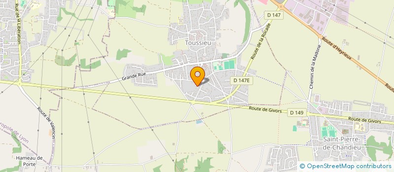 localisation de l'entreprise 917 453 680   TOUSSIEU