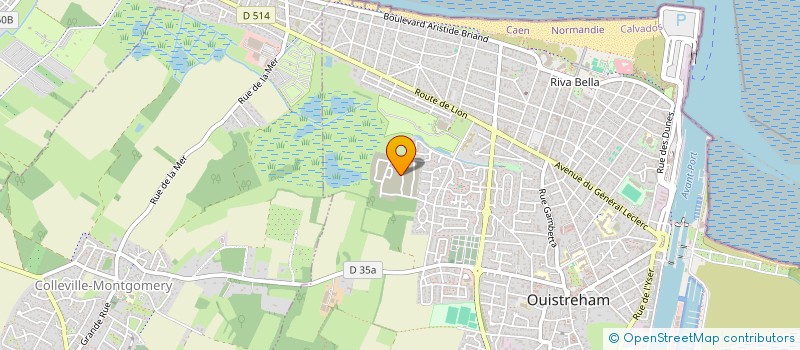 localisation de l'entreprise 917 460 636   OUISTREHAM