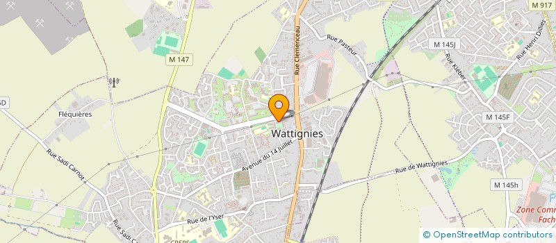 localisation de l'entreprise 917 475 147   MORBECQUE