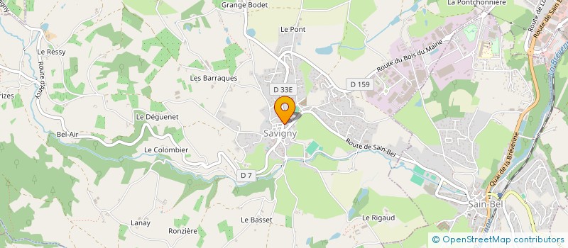 localisation de l'entreprise 917 484 370   SAVIGNY