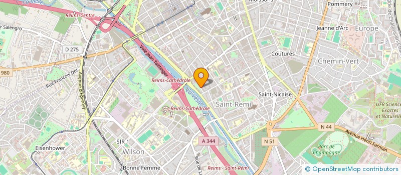 localisation de l'entreprise 917 490 955   REIMS