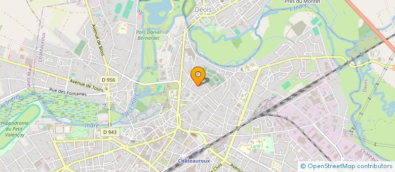 localisation de l'entreprise 917 501 546 à CHATEAUROUX