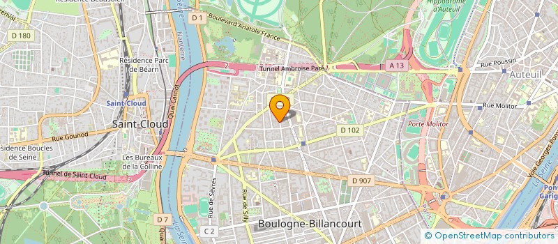 localisation de l'entreprise 917 511 768   BOULOGNE-BILLANCOURT